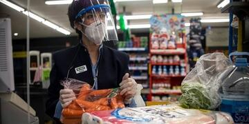 Cajera de supermercado\u002E