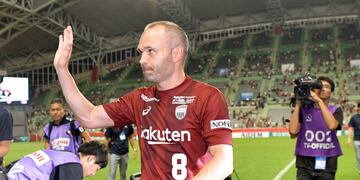 Fin del sueño para Estudiantes: Andrés Iniesta desea retirarse en Japón\u002E (AP)