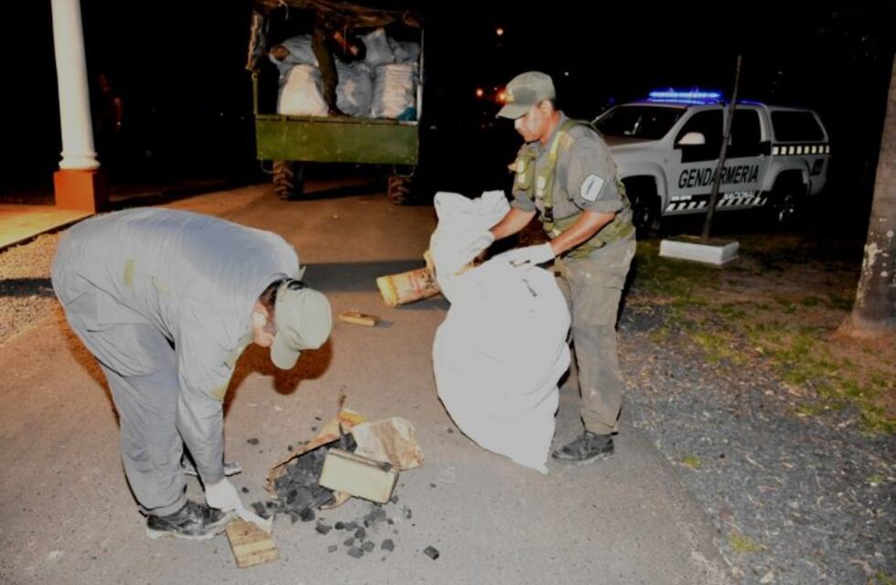 Carbón Narco: incautan más de 820 kilogramos de marihuana