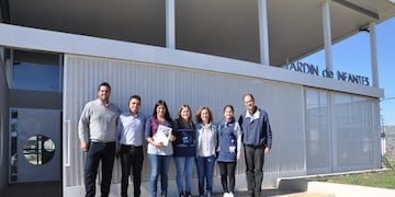 Entregaron dos de los cinco jardines de infantes en San Luis\u002E