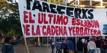 Los trabajadores rurales se movilizaron en Oberá\u002E