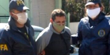 El detenido, Alberto Julio Perdomo (Captura)