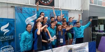 En natación, los cordobeses se traen la copa de los Juegos Evita 2018\u002E