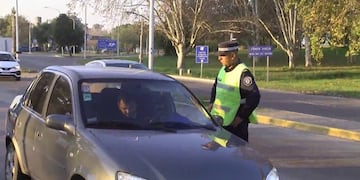 Controles de tránsito en Entre Ríos\u002E