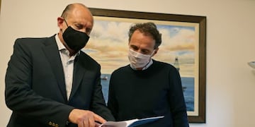 El gobernador Omar Perotti se reunió en Buenos Aires con el ministro Gabriel Katopodis\u002E (@gobsantafe)