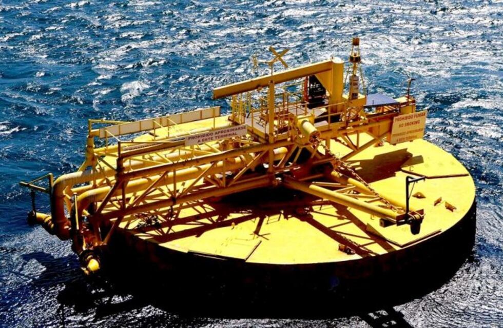 Finalizaron los trabajos de reparación en la monoboya petrolera fueguina