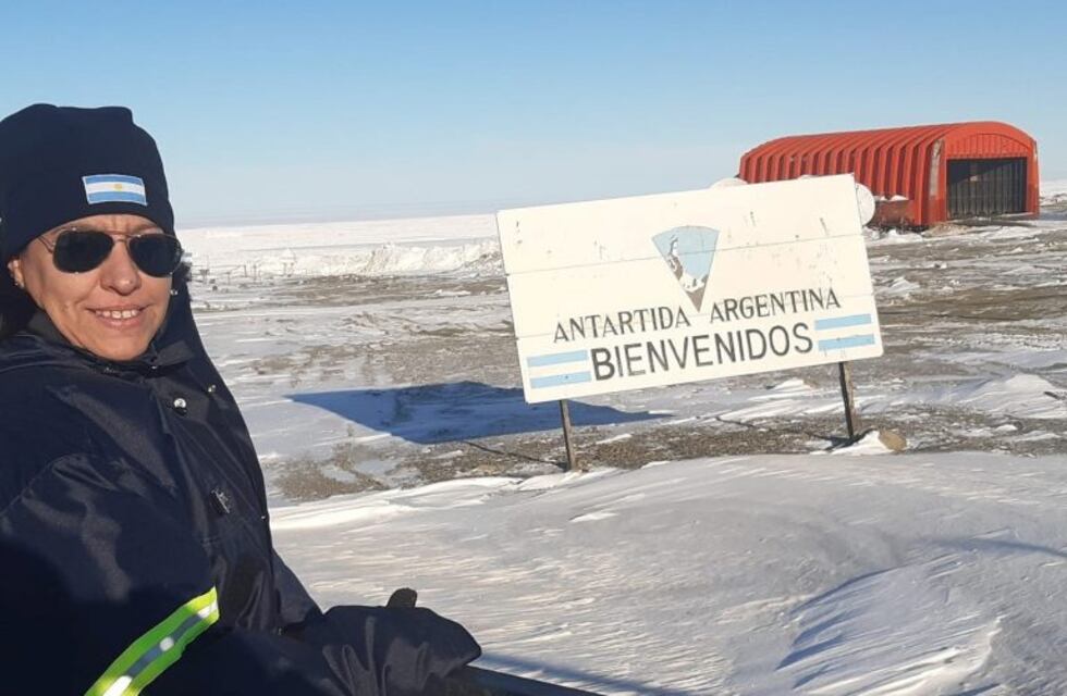 Mariana Castro, la suboficial mendocina y su experiencia en la Antártida