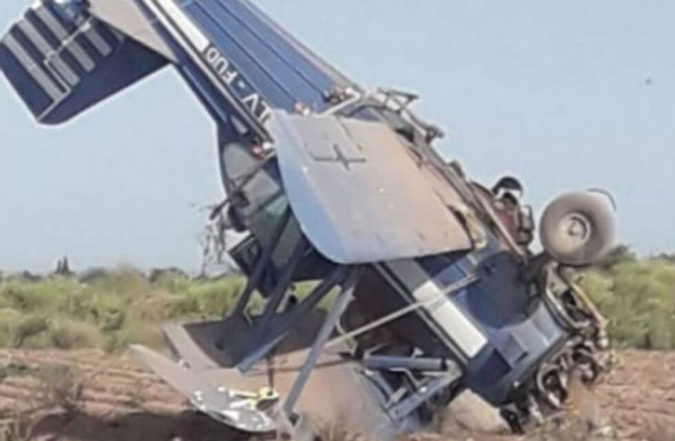 Se estrelló una avioneta en un campo de Córdoba: el piloto, ileso