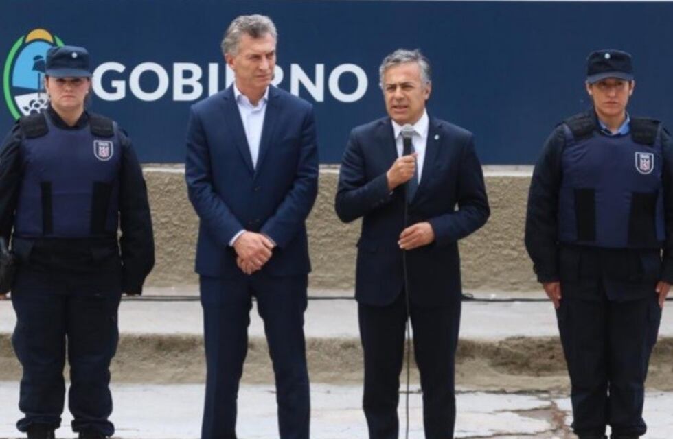 Macri estuvo junto a Cornejo en Las Heras, pero sin hablar del FMI