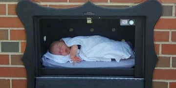 Autorizaron el primer buzón para abandonar bebés en Bélgica\u002E