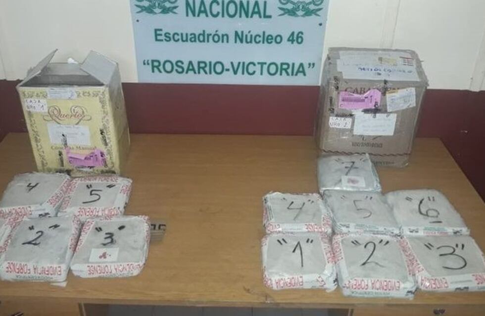 Secuestraron 800 mil pesos en drogas de un vehículo de Correo Argentino