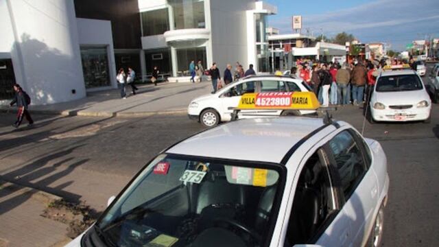Taxis de Villa María.