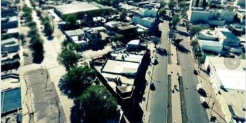 Caleta Olivia vista aérea