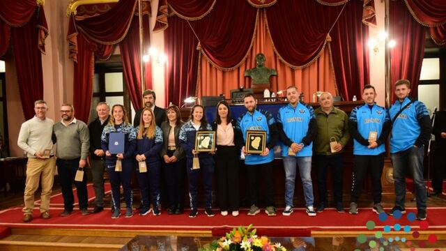 Cámara de Diputados homenajeó a las Selecciones Argentinas de Softbol