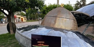 La historia de la motocicleta de otro planeta.