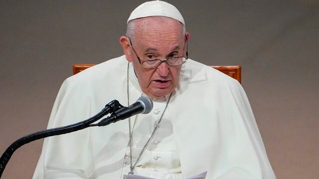 El Papa Francisco se solidarizó con el pueblo ucraniano (Foto / AP)