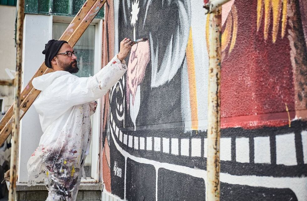 Ushuaia se prepara para el 5° Encuentro Internacional de Muralistas