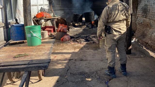 Secuestro carnicerias en Laspiur y El Fortin