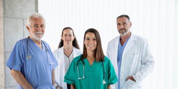 Asistencia médica y servicios permanentes de la Caja de Previsión Social Para Profesionales de la Salud (CPSPS). Gentileza.