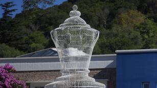 Dama Blanca es la pieza de ajedrez más grande del mundo, que se encuentra en Córdoba.