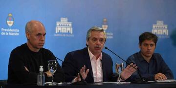 Se espera que Rodríguez Larreta y Kicillof participen del anuncio (Télam / Archivo).