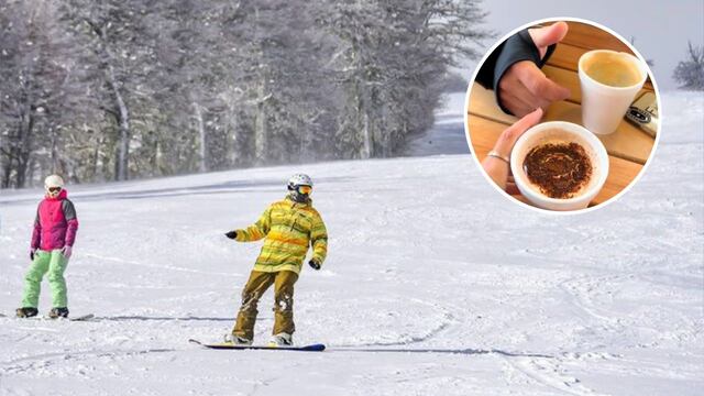La reacción de dos turistas por el precio de una merienda en el centro de sky de Chapelco