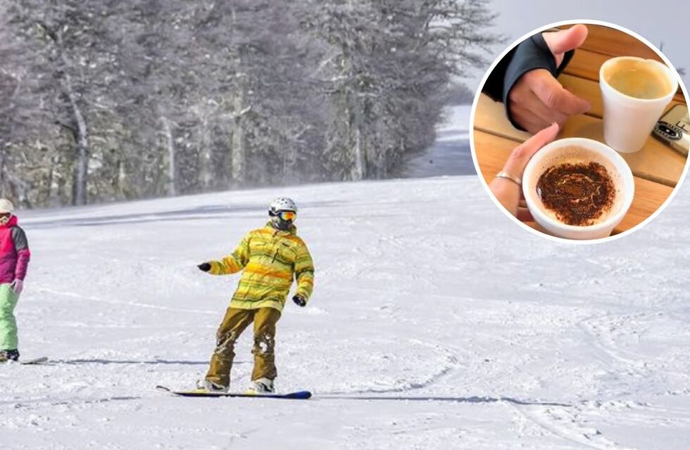 La reacción de dos turistas por el precio de una merienda en el centro de sky de Chapelco
