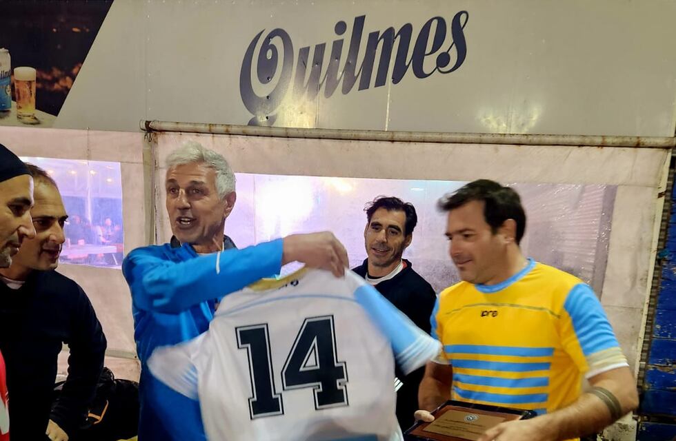 Una visita mundial: el Gringo Giusti estuvo en Rafaela