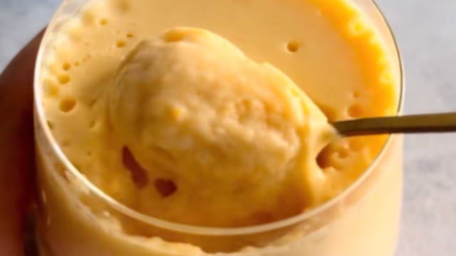 Cómo hacer mousse de durazno en simples pasos.