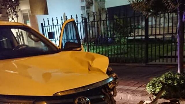 Arroyito: tuvo un accidente, se fue del lugar y luego quedó detenido