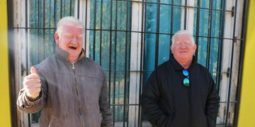 Pablo Díaz, alias "El Payito" y su hermano Juan.