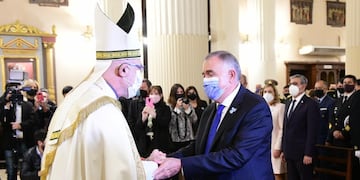 Jaldo participó del Solemne Tedeum por los 212 años de la Revolución de Mayo