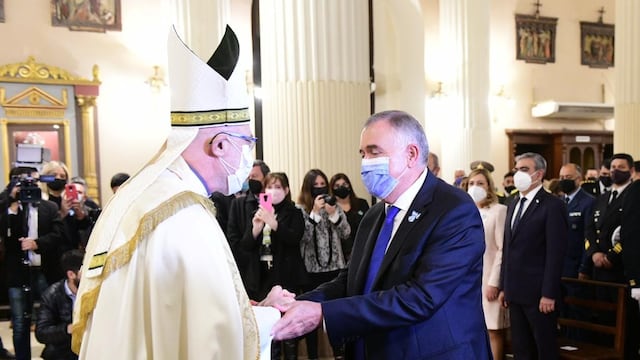 Jaldo participó del Solemne Tedeum por los 212 años de la Revolución de Mayo