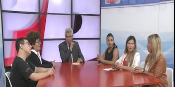 Representantes de la Escuela Universitaria de Enfermería, en diálogo con Primer Plano (Canal 10 Tucumán)