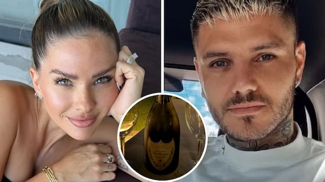 Cuánto cuesta el champagne que usó Mauro Icardi en su cena romántica con la China Suárez