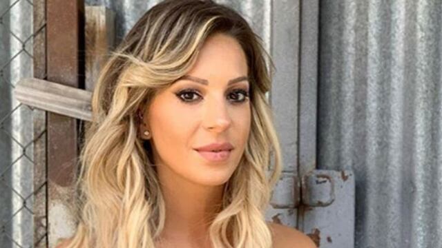 Noelia Marzol posó con un top animal print