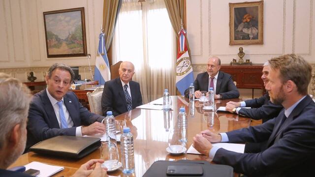 El rafaelino se reunió con el procurador general de la Nación, Eduardo Casal.
