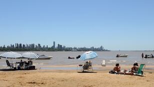 La isla es una opción para los amantes del río