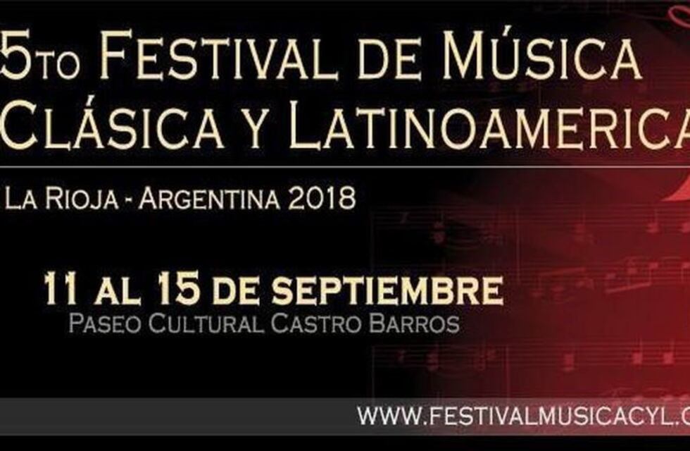 Este martes arranca el V Festival de Música Clásica y Latinoamericana