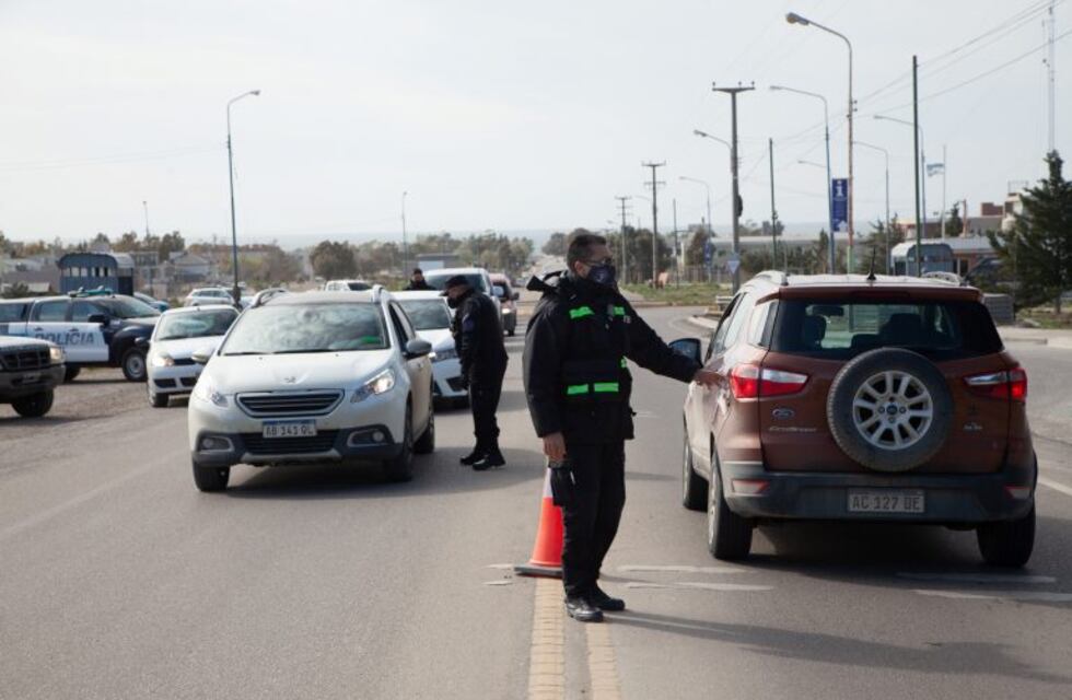 La Policía Federal colabora en los controles en Rada Tilly