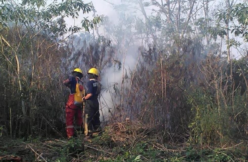 Alerta incendio: en Iguazú solicitan la colaboración de los vecinos para evitar quema de residuos
