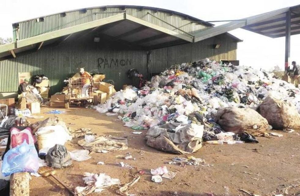 La planta separadora de residuos en Iguazú está colapsada