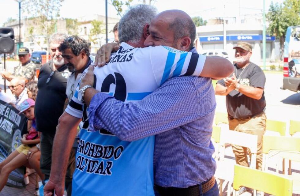 Apertura del Congreso de Combatientes de Malvinas en Ensenada