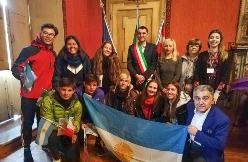 Jóvenes rafaelinos viajaron a Fossano para intercambio cultural