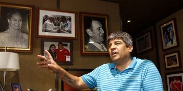 DYN10, BUENOS AIRES 14/07/2017, EL DIRIGENTE DEL GREMIO DE CAMIONEROS Y DE LA CGT PABLO MOYANO ASEGURÓ HOY QUE HAY SINDICALISTAS QUE SE ENCUENTRAN EN ESTADO \