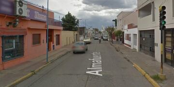 El intento de robo ocurrió en inmediaciones de Almafuerte al 300\u002E (Street View)