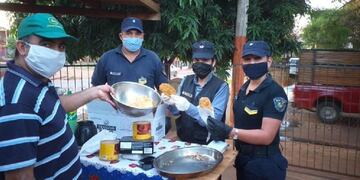 La actividad solidaria continuará en los próximos días, anunciaron\u002E