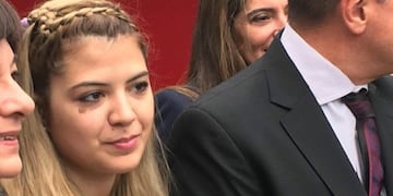 Brenda Barattini comenzó a estudiar Derecho en la Cárcel de Bouwer\u002E (Foto gentileza María Ester Romero, Perfil)