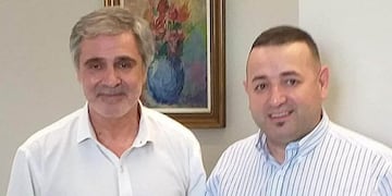 El intendente Oscar Musumeci se reunió el pasado lunes con el ministro de Educación Walter Grahovac