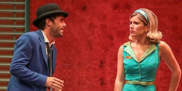 Laurita Fernández y Nicolás Cabré